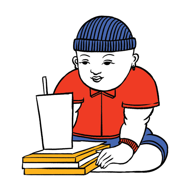 B'my mascot — cà phê